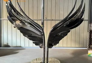 Beautiful Metal Angel Wings Sculptures for Sale | DZ Sculpture